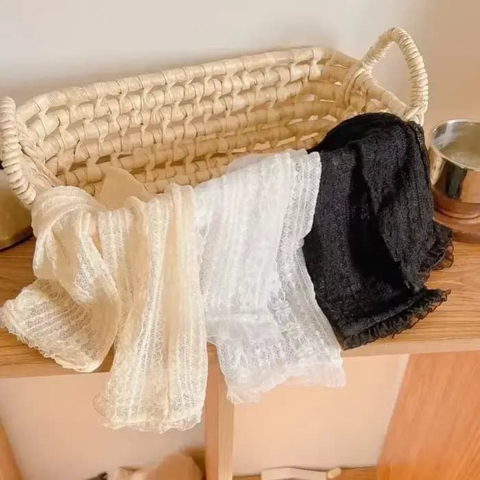 AdtosLovely-Bas en dentelle longueur genou pour filles, style royal, doux, princesse, chaussettes pour tout-petits, jolies fleurs, chaussette Lolita japonaise