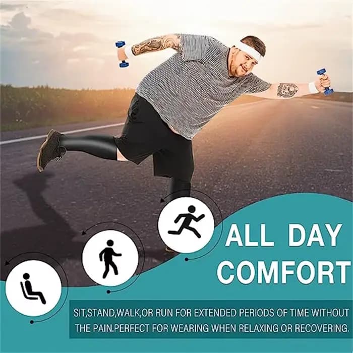 2XL-7XL grande taille chaussettes de Compression couleur unie femmes hommes sport course Yoga