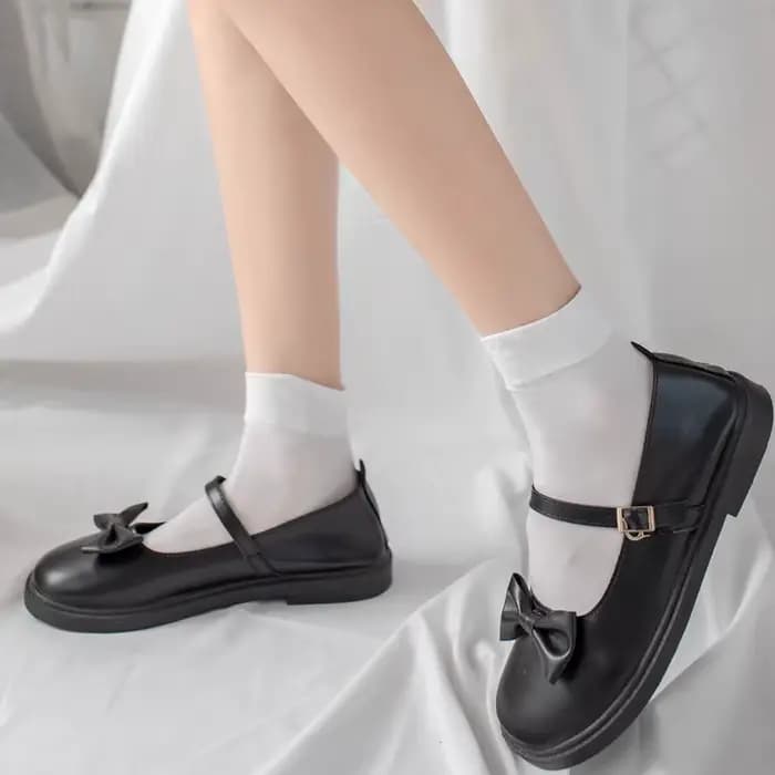 Chaussettes mi-longues en velours pour femmes et filles