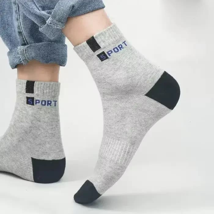 Hommes coton chaussette Sport respirant doux lettre mode baskets haute élastique moyen Tube bas serviette Sox été chaussettes de course