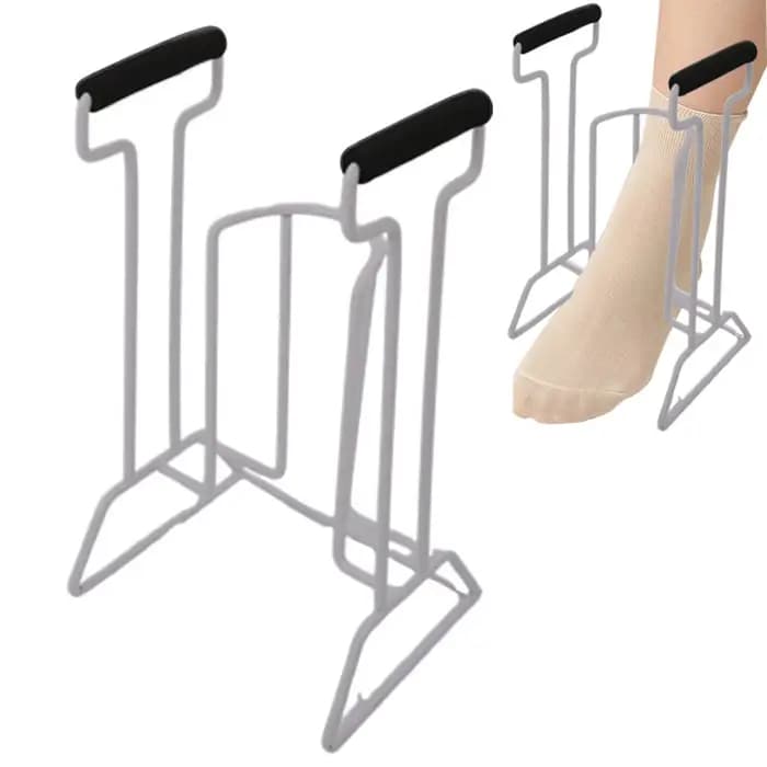 Dispositif d'aide au chaussette de Compression amélioré, aide au chaussette pour le dispositif d'aide au bas de Compression pour mettre sur la bonneterie