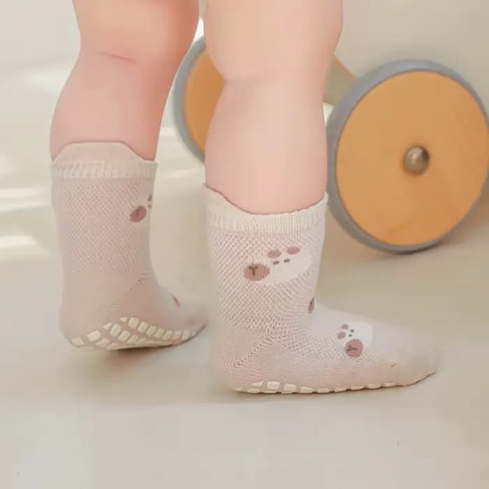 5 paires de chaussettes antidérapantes pour enfants