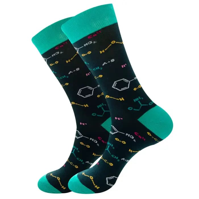 Chaussettes en coton drôles pour hommes et femmes