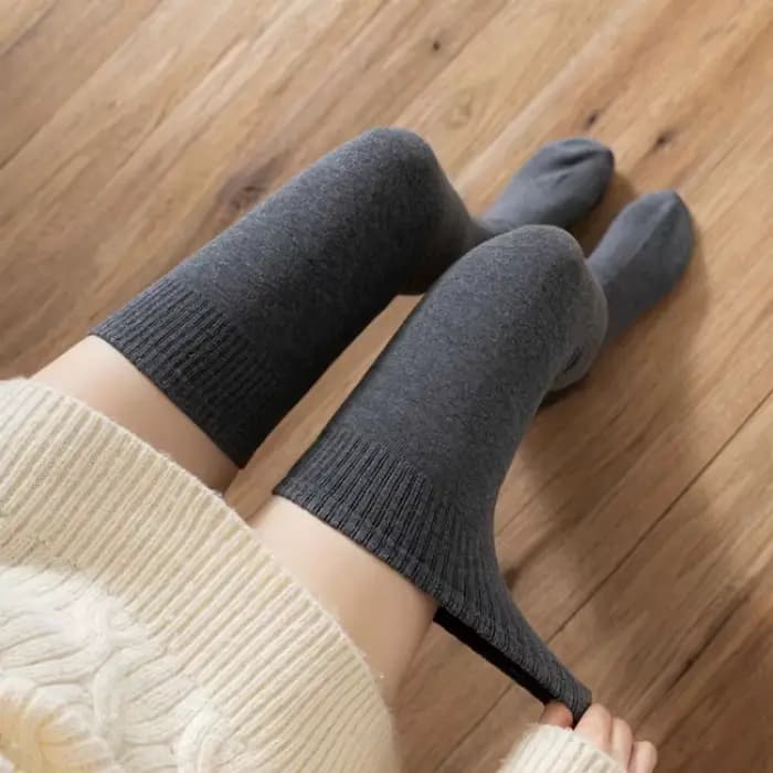 Chaussettes hautes étendues en Silicone pour femmes