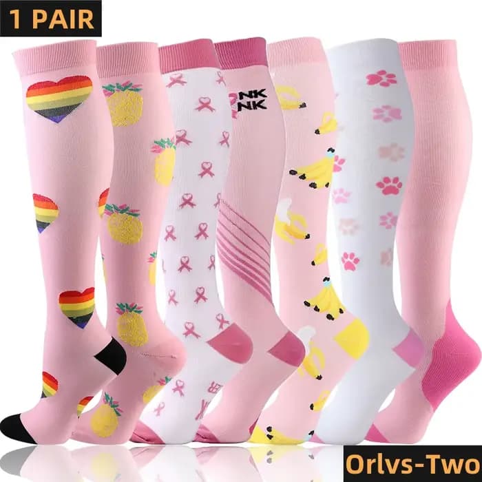 Chaussettes roses pour hommes