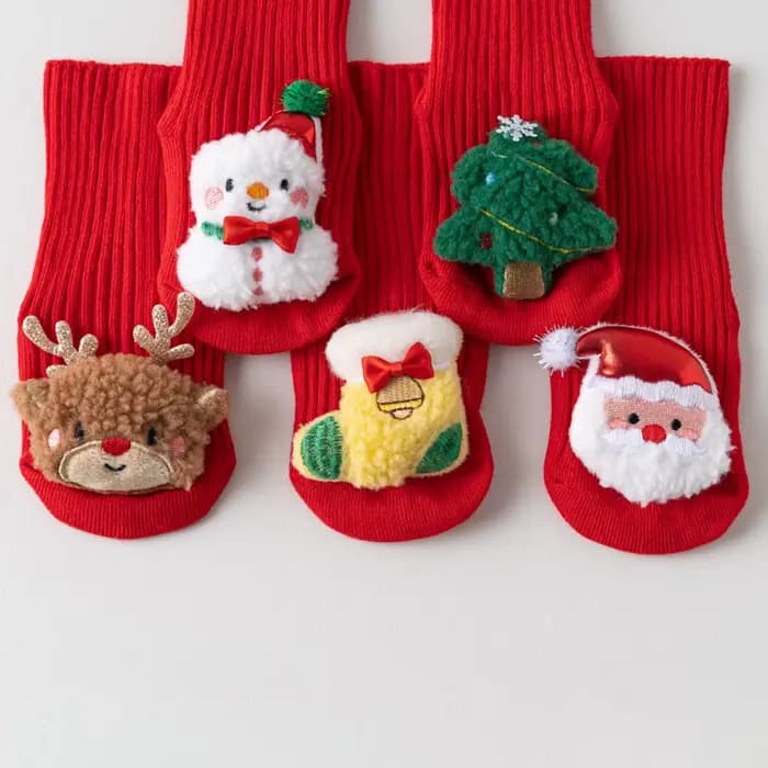 Chaussettes de noël pour bébé