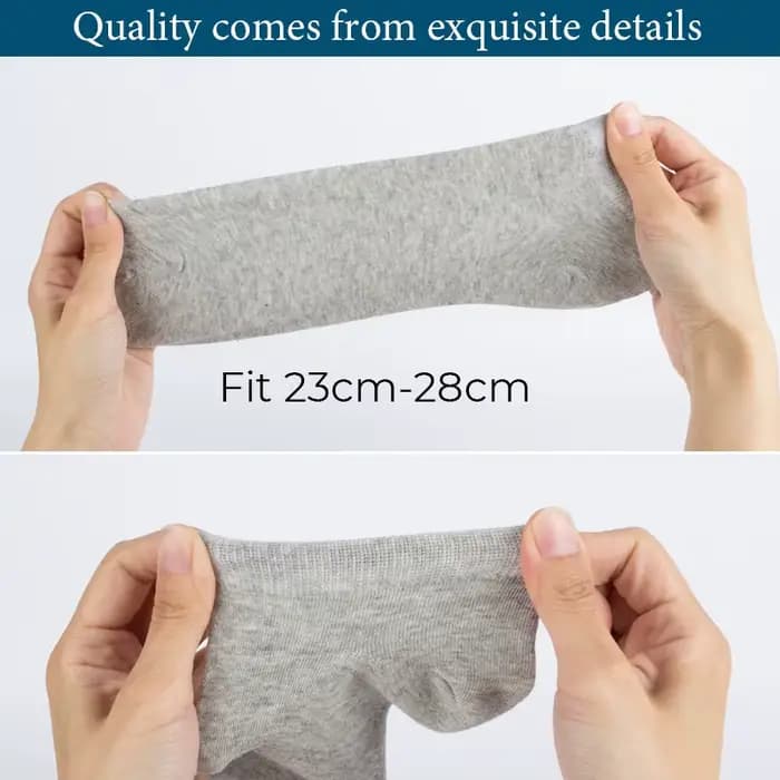 HSS marque 100% coton hommes chaussettes été mince respirant
