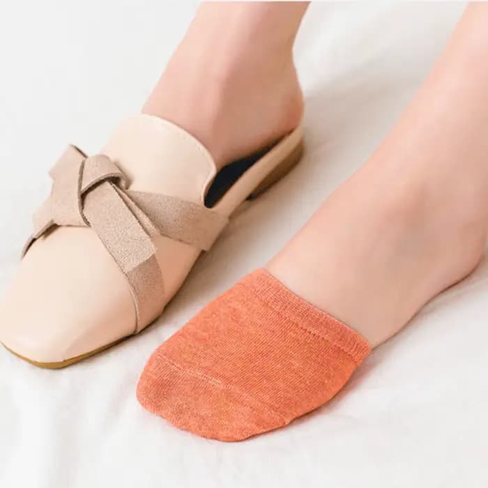 10 pièces = 5 paires avant-pied demi-pied orteil chaussettes femmes été