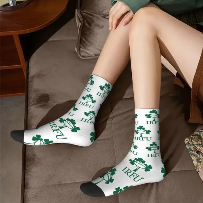 Chaussettes Harajuku de l'équipe de rugby d'Irlande