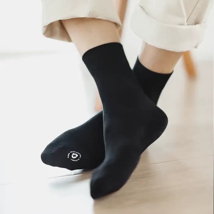 Maden Lot de 3 paires de chaussettes longues d'été