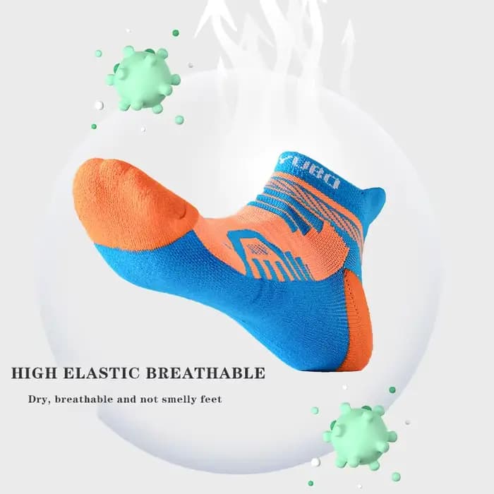 3 paires/lot hommes coupe basse chaussettes de Fitness professionnel
