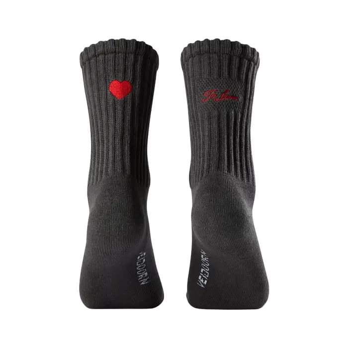 3 paires Veidoorn cadeau de Saint-Valentin parfait chaussettes de sport décontractées amusantes