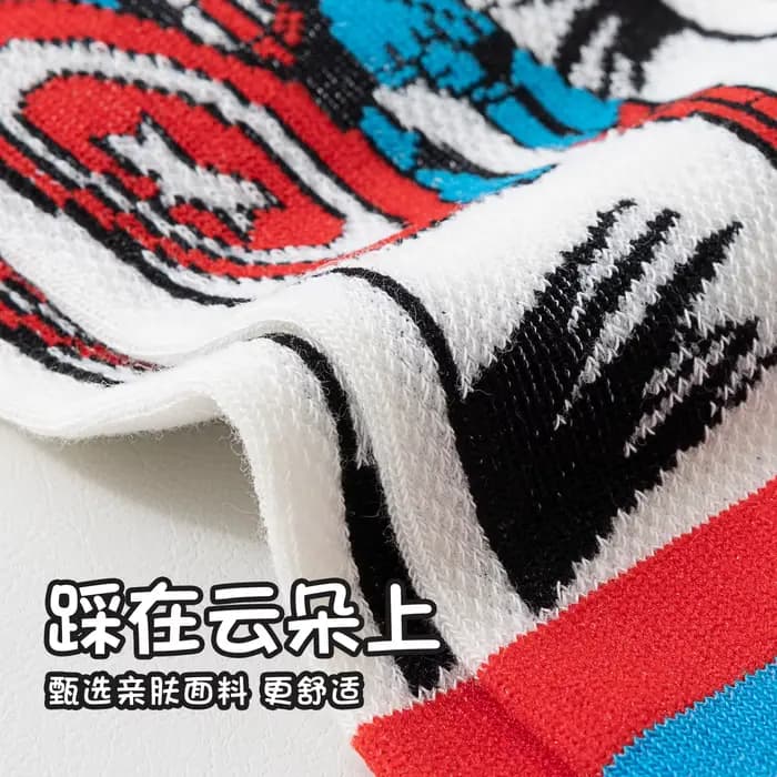 5 paires de chaussettes Spiderman pour enfants