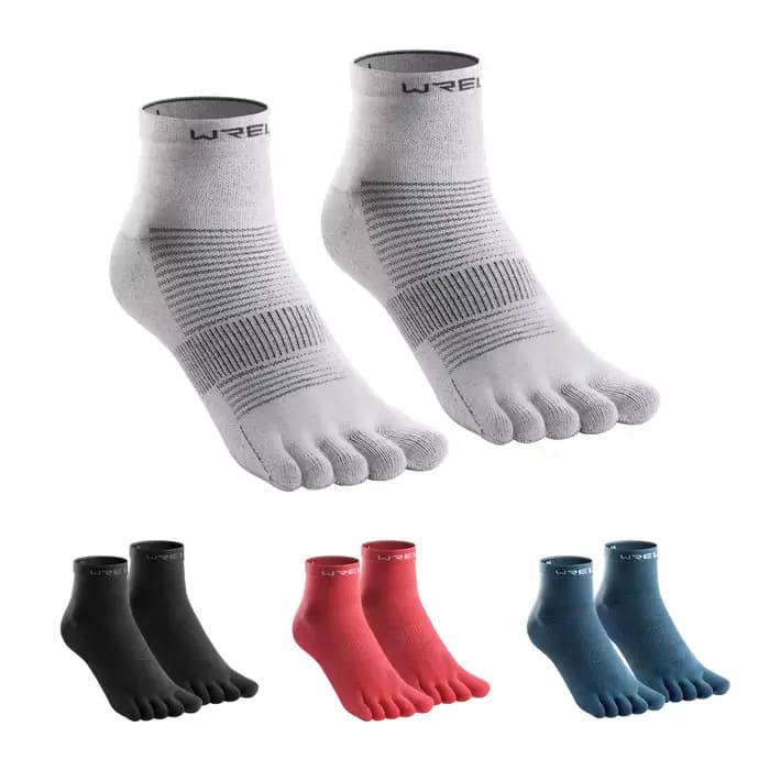 COOLMAX – chaussettes d'athlétisme à cinq doigts