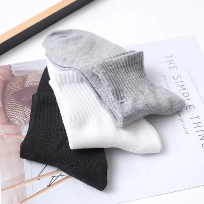 10 paires de chaussettes mi-mollet pour hommes