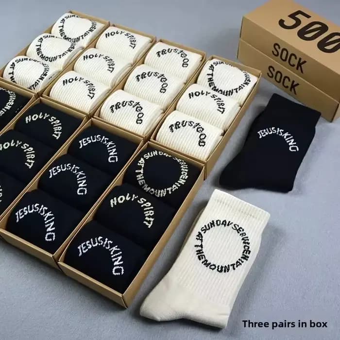 Chaussettes mi-mollet pour couples