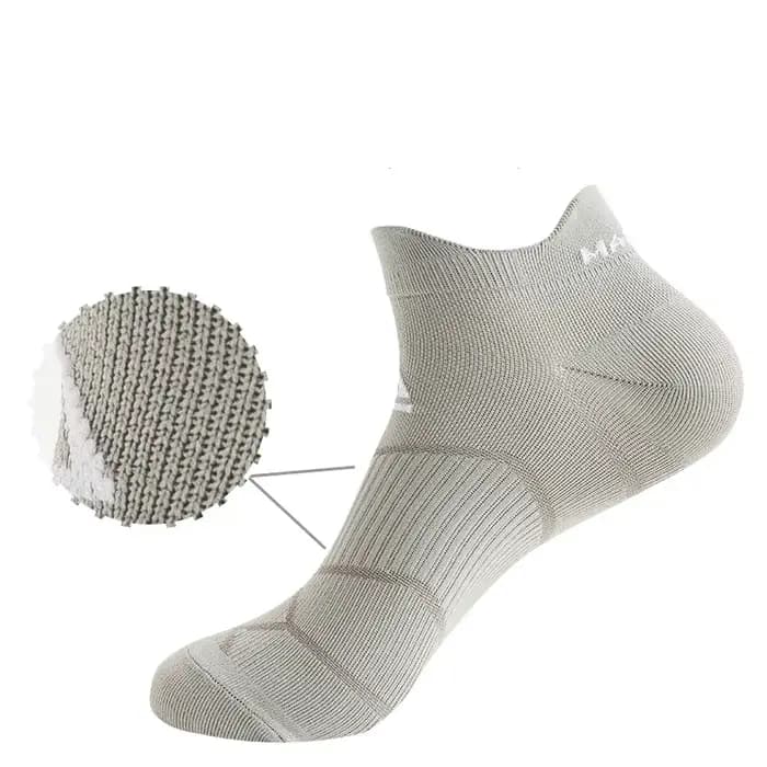 1 paire de chaussettes de sport d'été respirantes, courtes, à compression, pour hommes et femmes, chaussettes de sport pour couples, anti-odeur, antidérapantes, fines, pour la course à pied