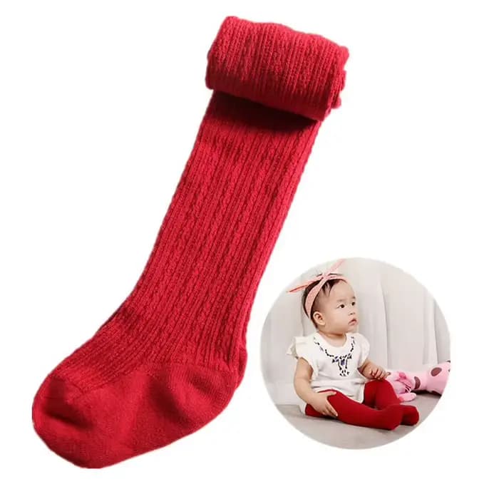 Ircomll bébé fille collants Leggings chauds coton danse tricot collants pour filles collants solides pour princesse filles enfants pantalons