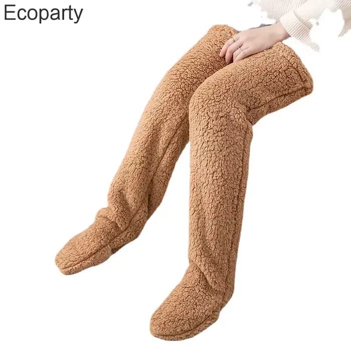 Bas de pieds chauds d'hiver pour femmes et hommes
