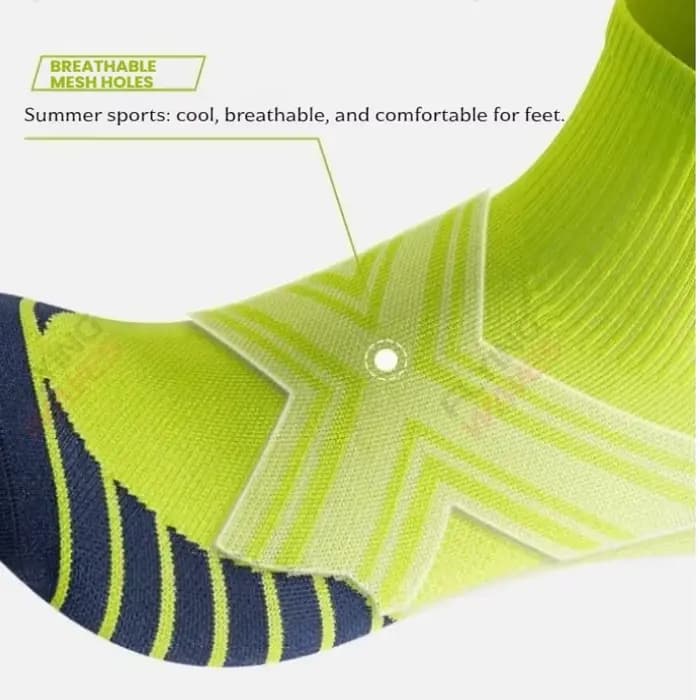 2 paires de chaussettes de course professionnelles pour marathon pour hommes