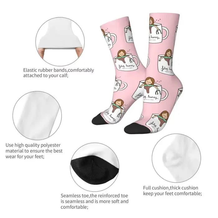 Mignon Enfermera En Apuros médecin infirmière chaussettes médicales hommes femmes chaud 3D imprimé Football