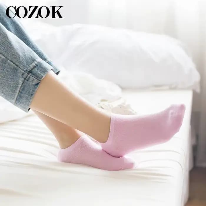 5 paires/lot chaussettes en Fiber de bambou femmes filles couleur bonbon déodorant coton