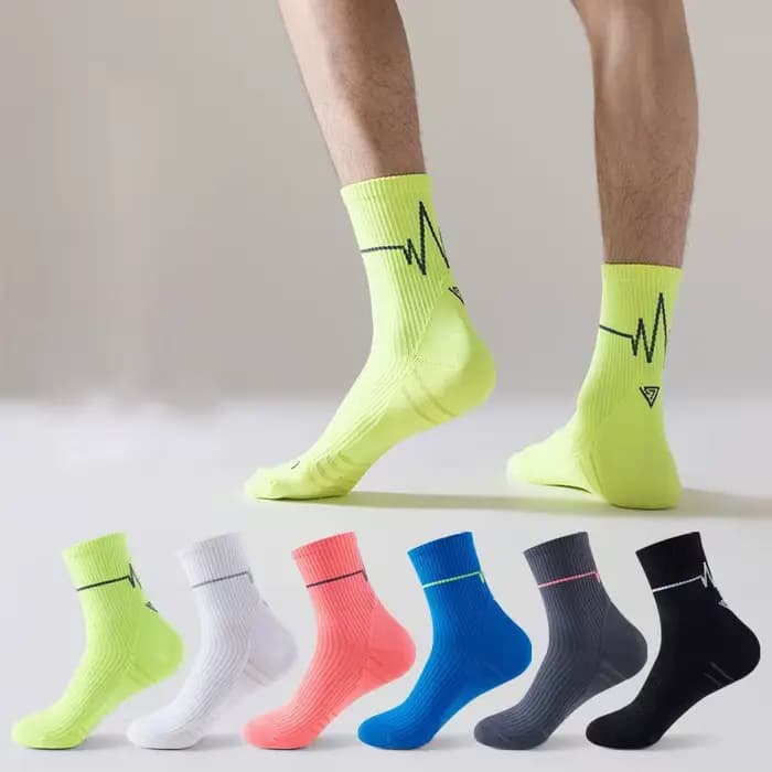 1/3/10 paires chaussettes de course professionnelles hommes femmes Marathon whiteline