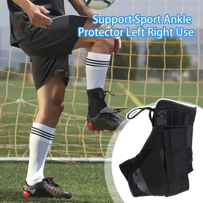 Support de cheville de sport pressurisé, protection des articulations, attelle de soutien de cheville à Compression, stabilisateurs latéraux réglables