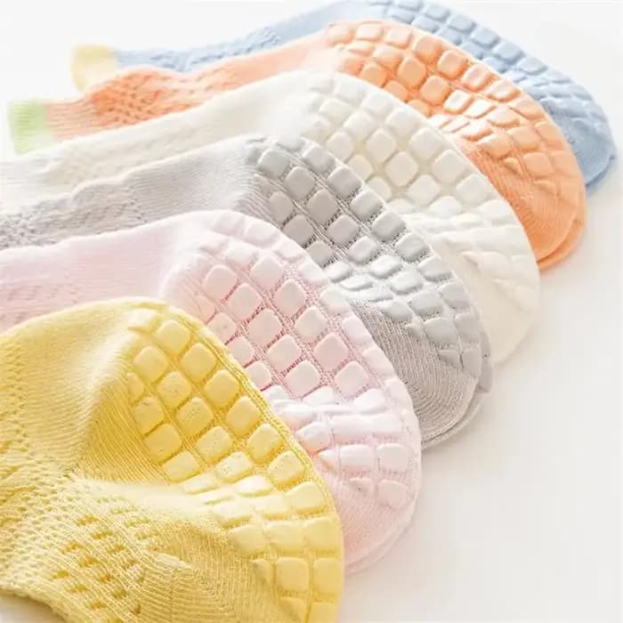 Lot de 3 paires de chaussettes en coton pour bébé fille