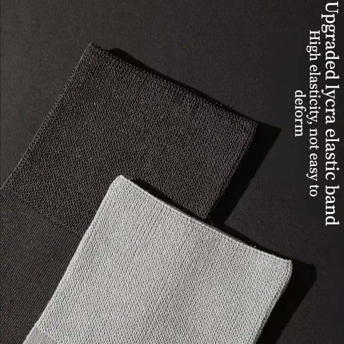 Chaussettes habillées en soie véritable pour hommes