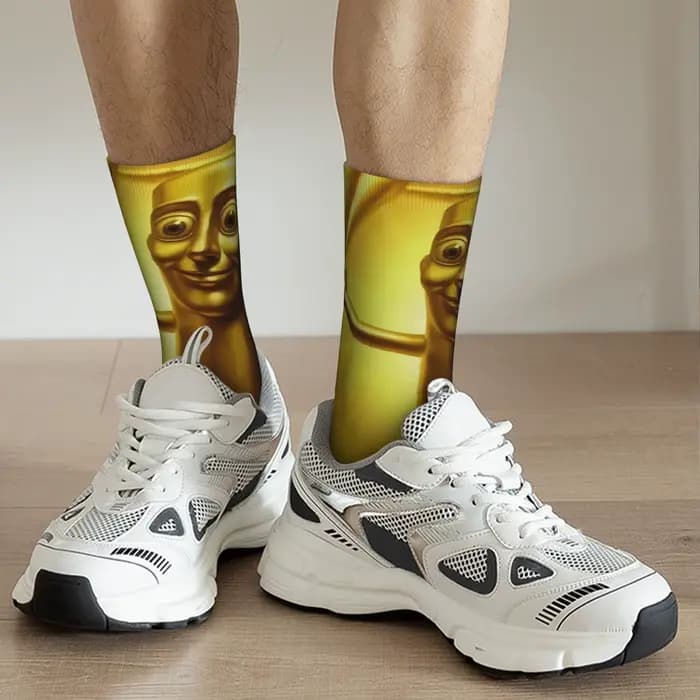 Chaussettes amusantes Tung Tung Tung Sahur 5