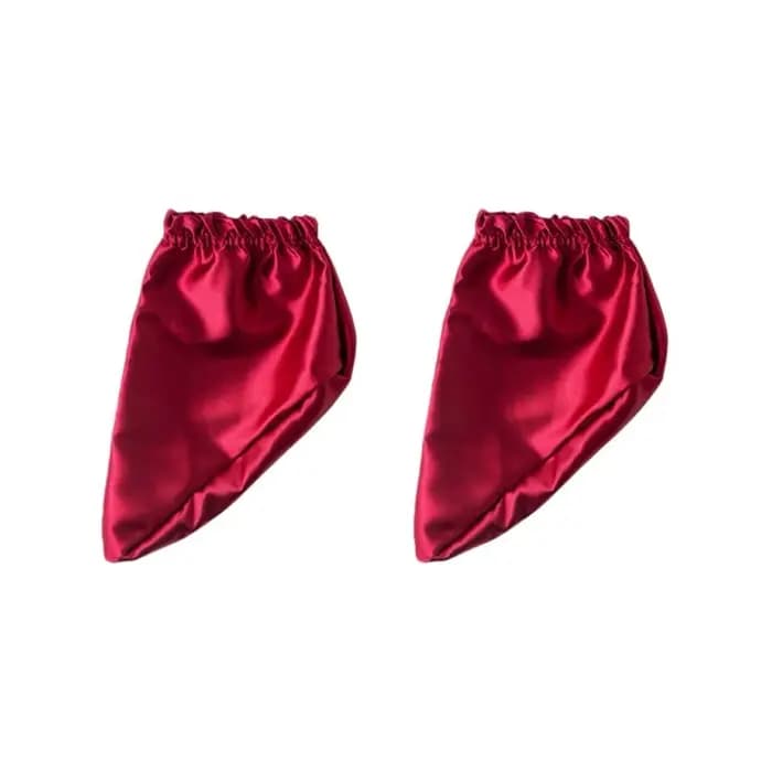 Chaussettes de couchage en soie brillante