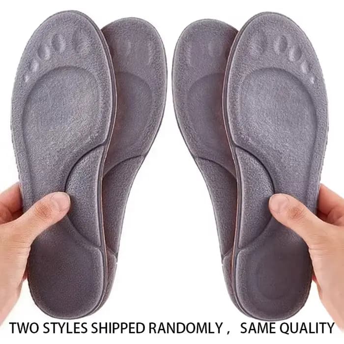 Semelles intérieures de Sport 5D pour chaussures hommes femmes déodorant coussin respirant