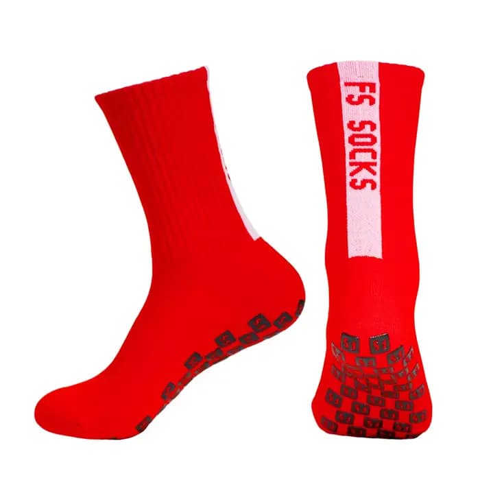 Nouvelles chaussettes de football antidérapantes en silicone pour hommes et femmes