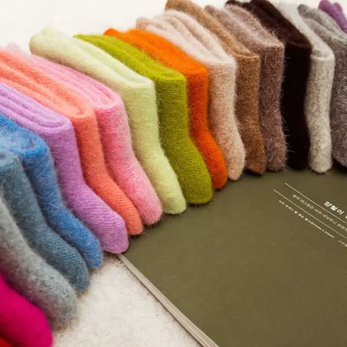 Angola lapin et laine mérinos chaussettes femmes marque épais hiver chaussettes mode chaussettes chaudes femmes femme chaussettes grande taille