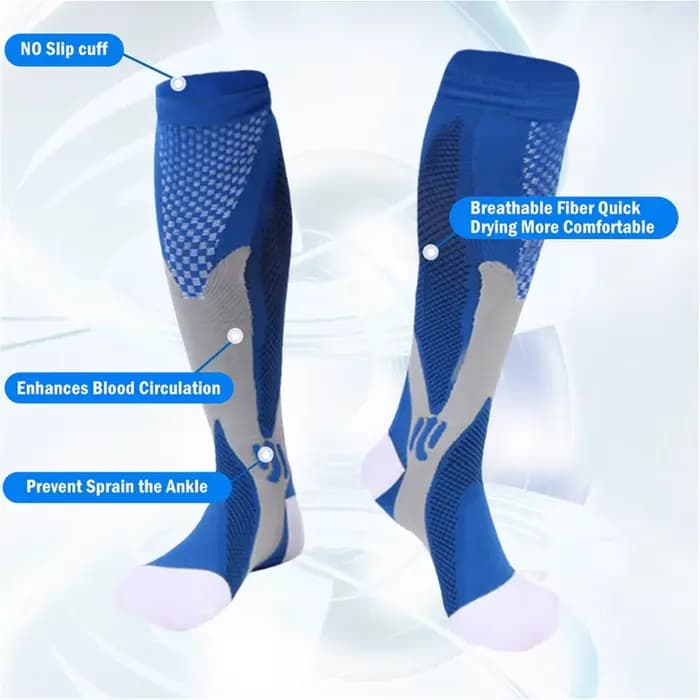 1 paire de chaussettes de Compression de Sport pour hommes et femmes
