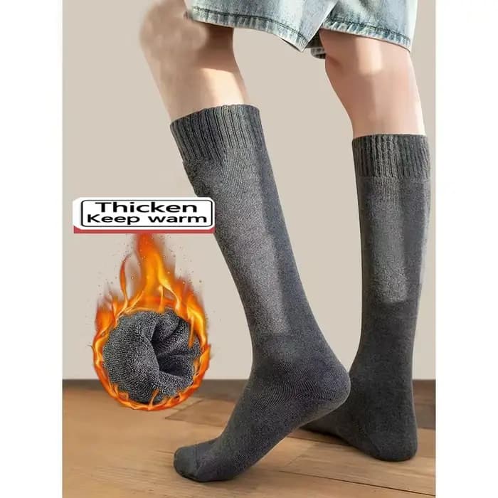 Chaussettes thermiques à hauteur du genou pour hommes