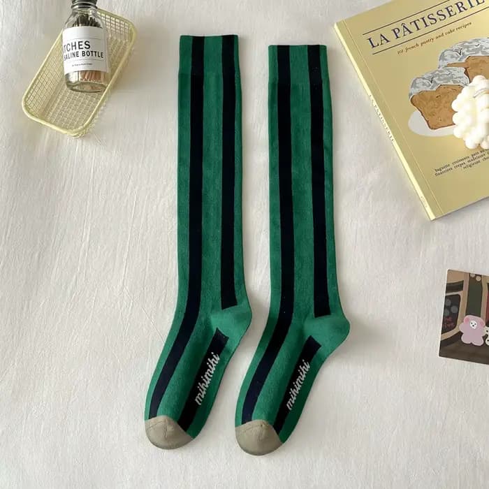 Chaussettes en coton peigné pour femmes