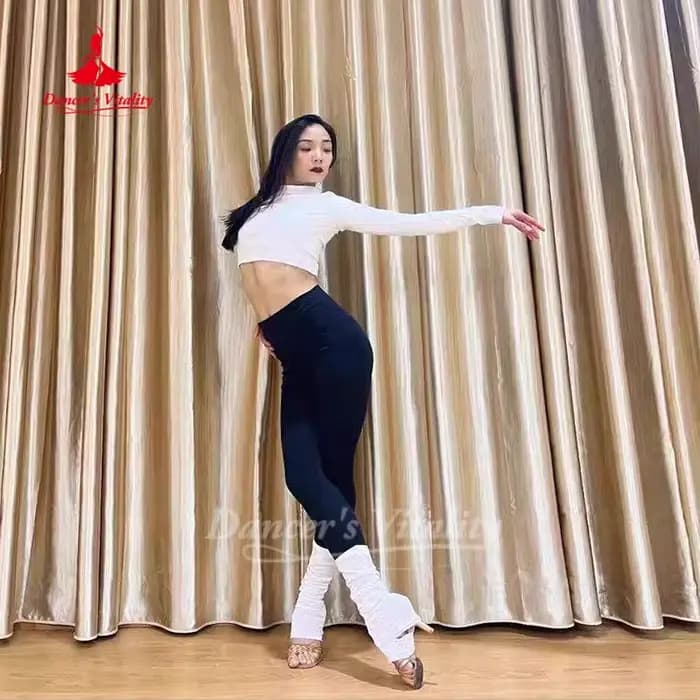 Accessoires de pratique de danse latine, bas doux et confortables, chaussettes de danse pour adultes et enfants, vitalité de la danse, automne et hiver