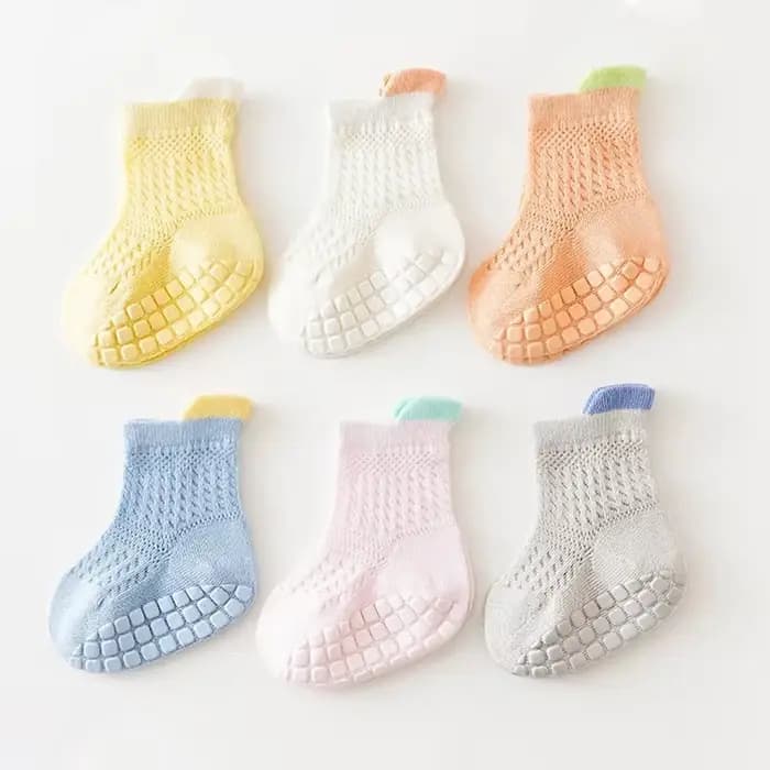 Lot de 3 paires de chaussettes en coton pour bébé fille