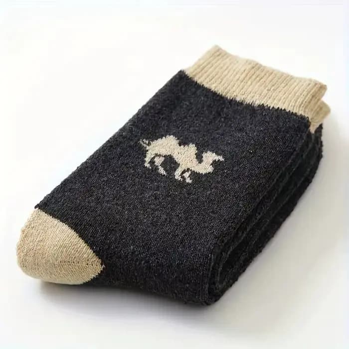 5 paires de chaussettes d'hiver de haute qualité pour hommes et femmes