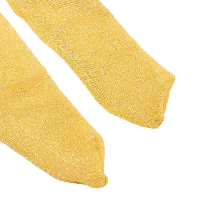 Chaussettes respirantes à paillettes brillantes élastiques pour femmes