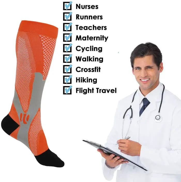 Chaussettes de Compression pour hommes et femmes