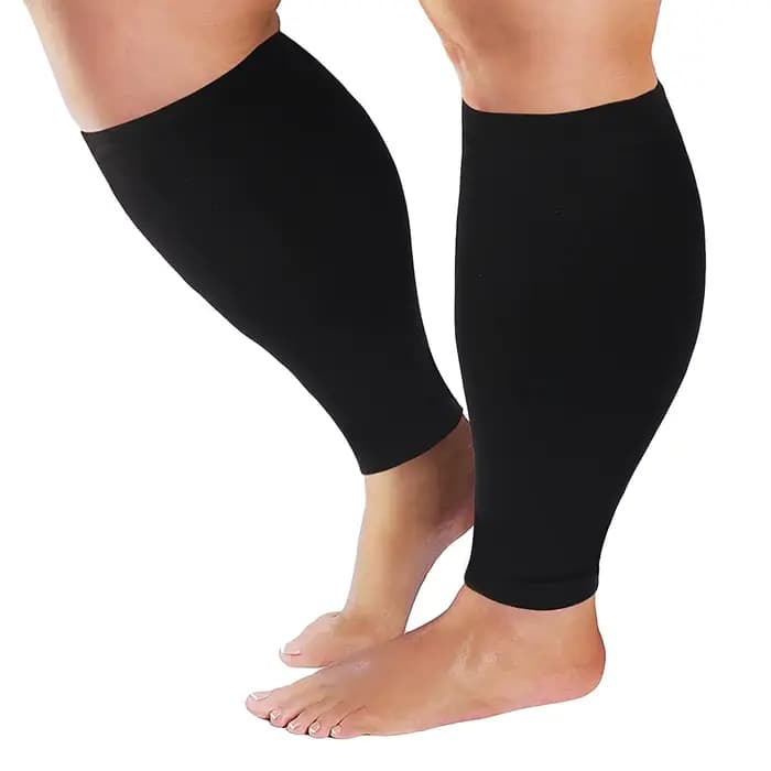 Hh 20-30mmHg chaussettes à manches de Compression médicale pour femmes hommes sport course pression Grade 2 varices mollet chaussettes bas