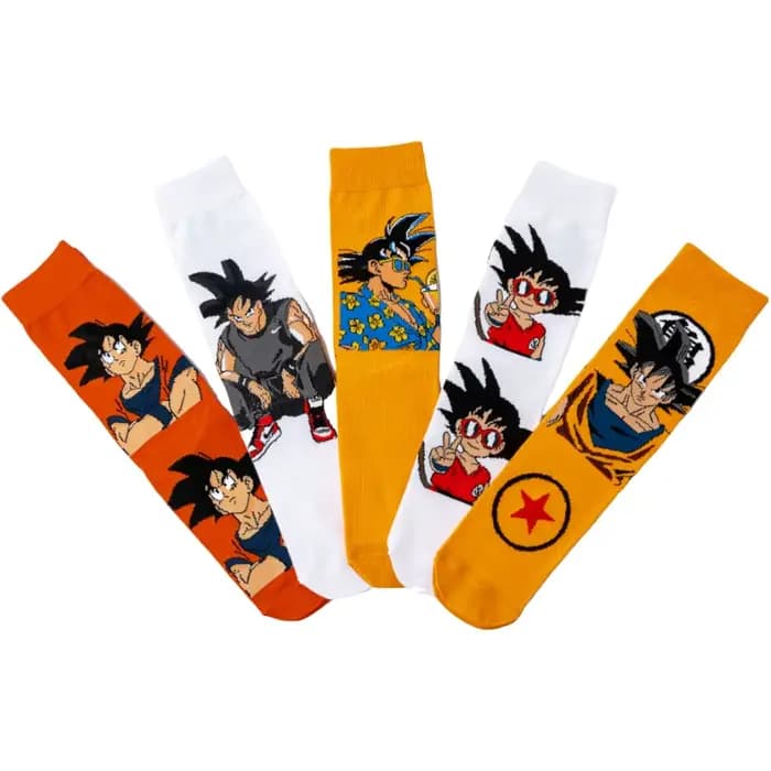 Bandai Hip Hop Street Style Anime chaussettes hommes femmes nouveauté drôle décontracté équipage chaussettes CuteYoga chaussettes cyclisme chaussettes