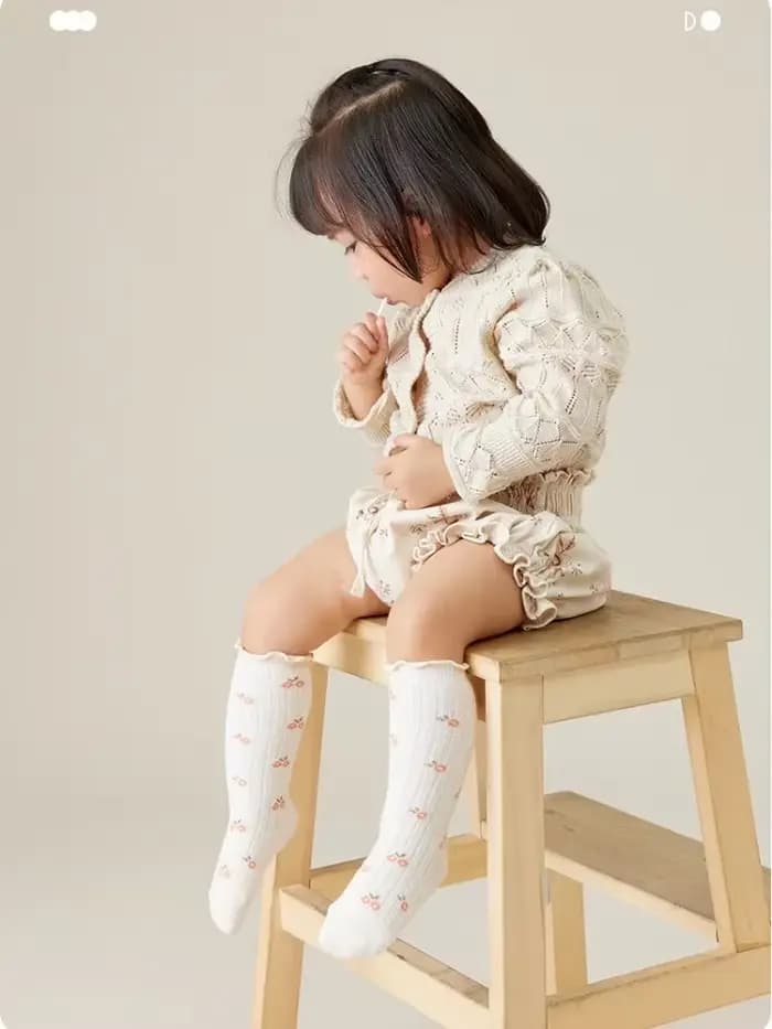 Chaussettes élastiques pour bébés et tout-petits