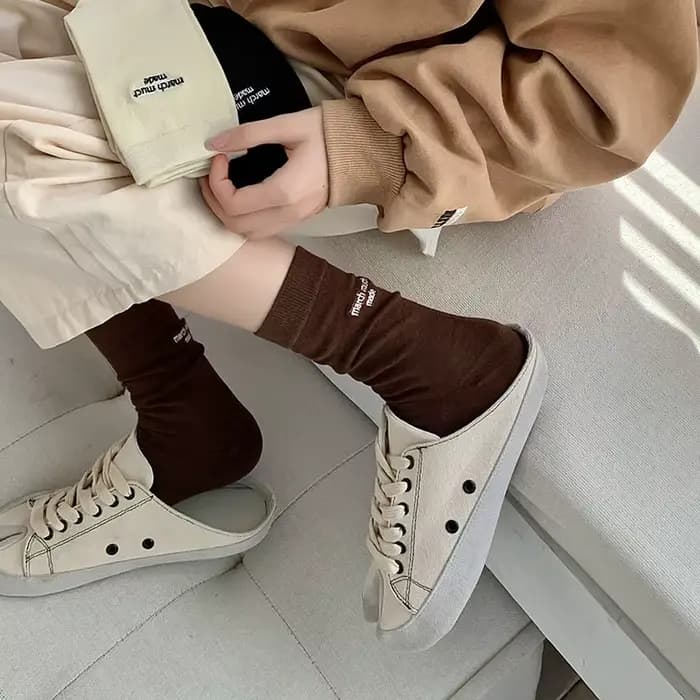 Chaussettes à bout fendu pour femmes, tongs à 2 orteils, sabots, chaussettes fines, pantoufles de sport à la mode pour femmes