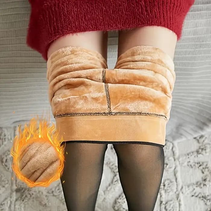 Collants thermiques épais bas femmes chaud hiver Sexy