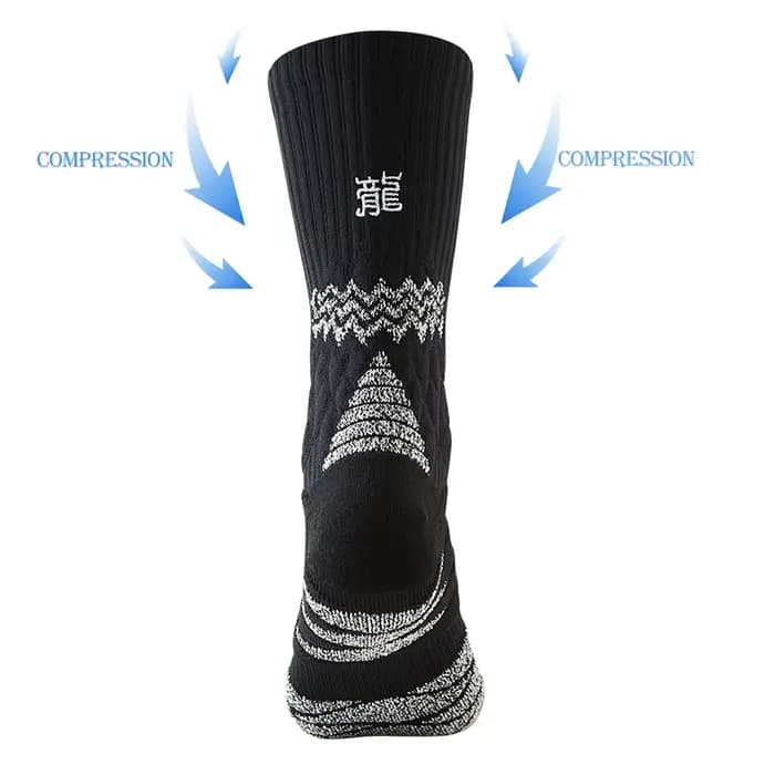 Chaussettes de basket-ball coordonnantes pour hommes
