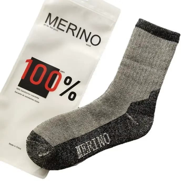 Chaussettes 100% laine mérinos